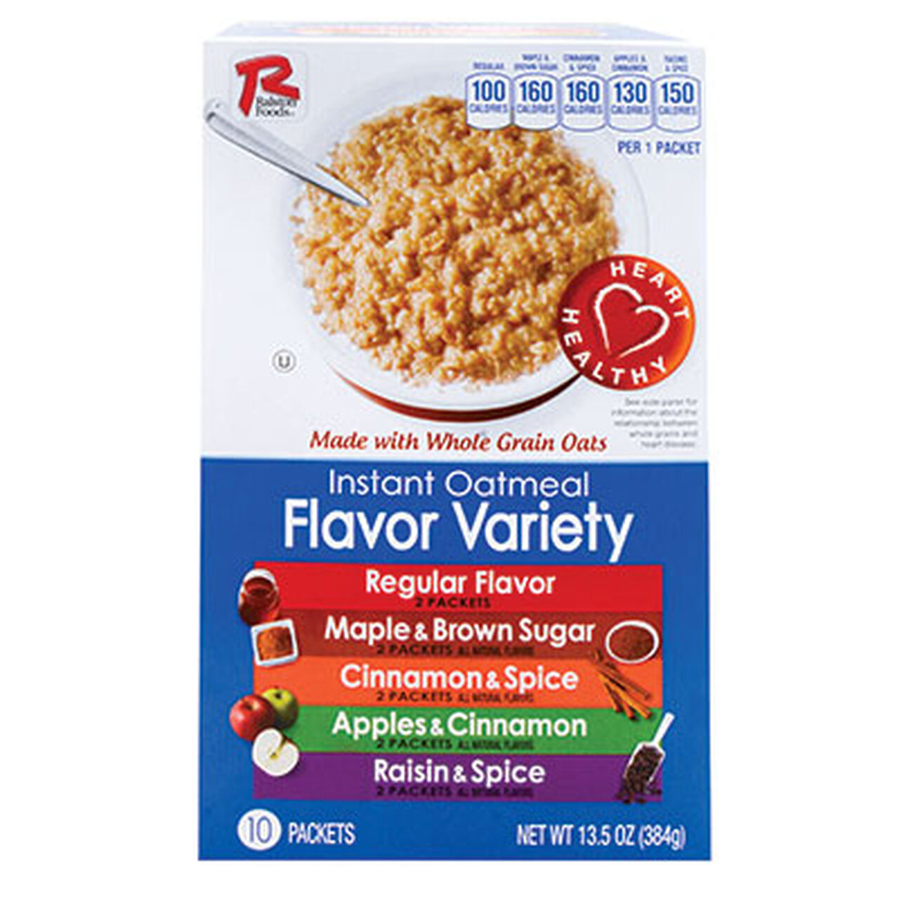 Instant Oatmeal Flavor Variety 10ct image number 0