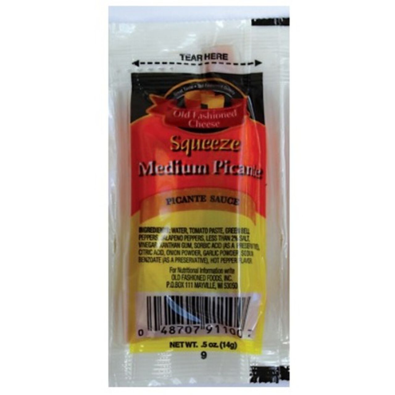 Medium Picante Sauce Packet 0.5 oz image number 0