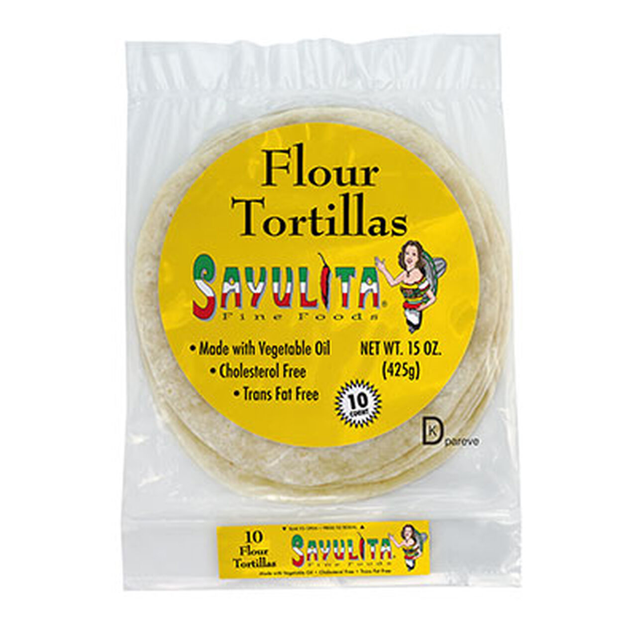 8" Flour Tortillas 10ct image number 0