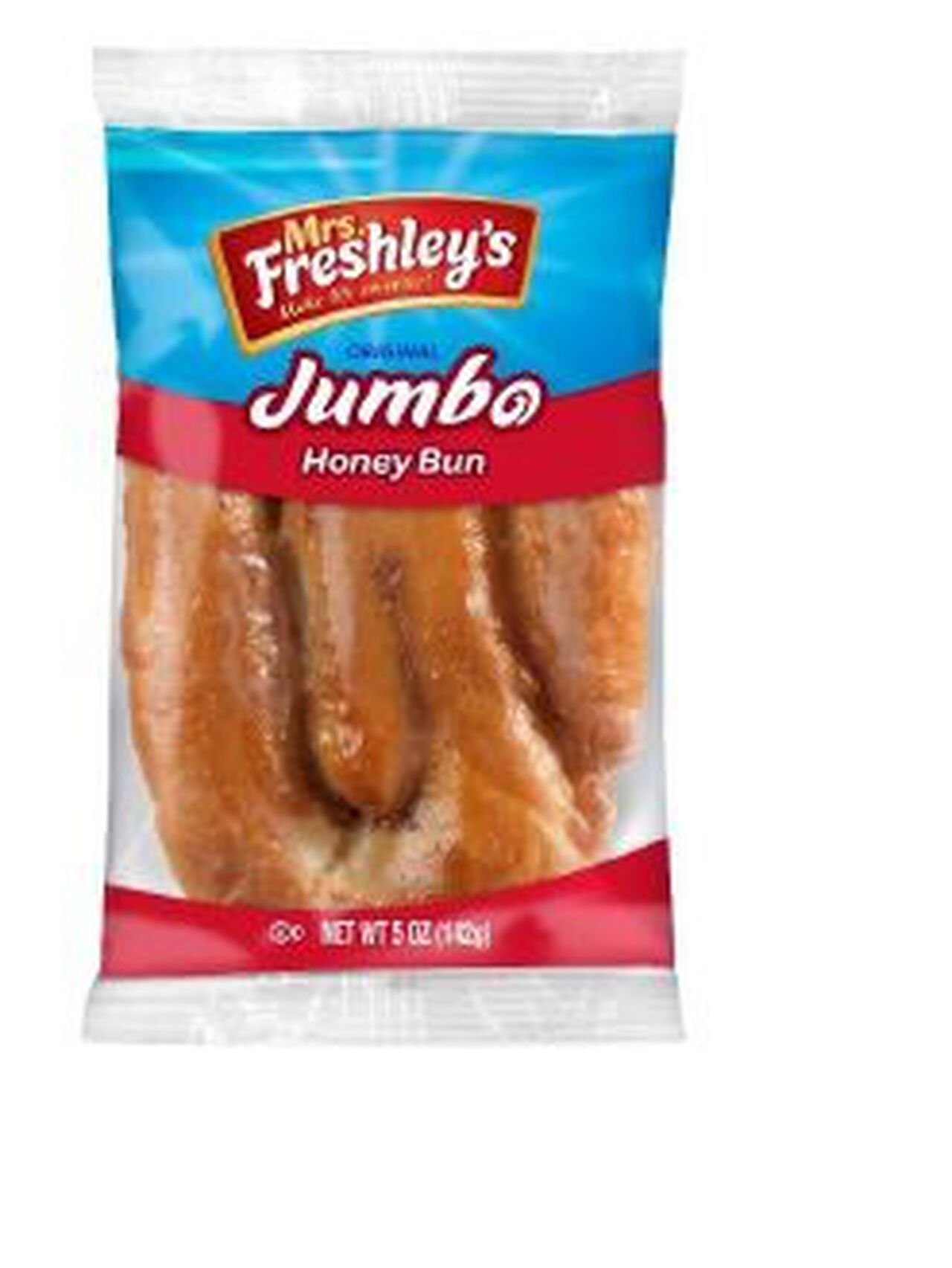 Jumbo Glazed Honey Bun 4.75 oz image number 0